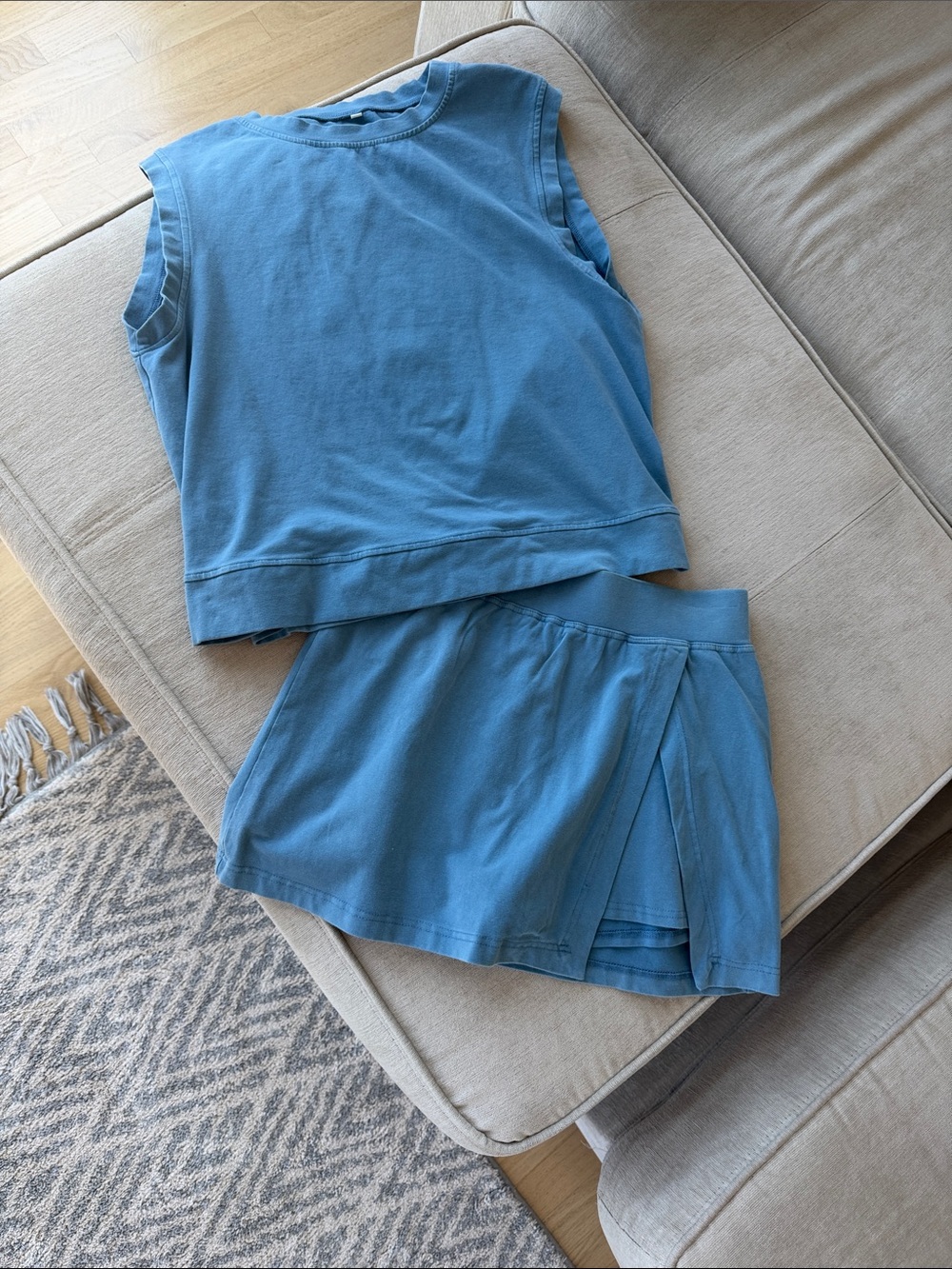 Blue Women's Skort set